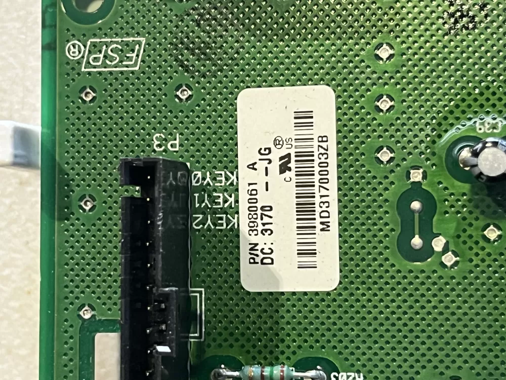 Whirlpool Kenmore 8566150 3980061 3976625 Dryer Control Board AZ42884 | 254