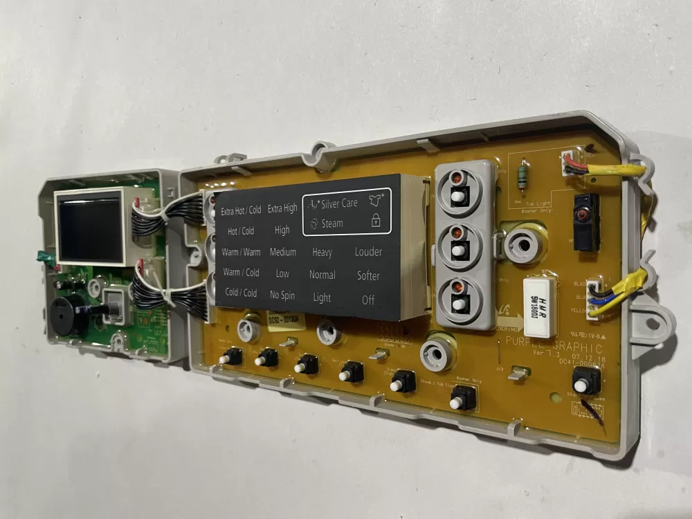 Samsung DC92-00130A  DC92-00125A Washer UI Control Board
