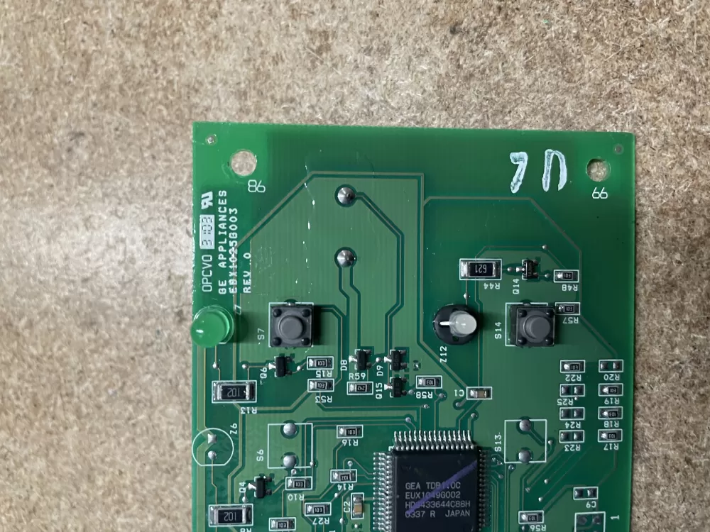 GE 197D4576G019 Refrigerator Control Board AZ12441 | KM1659