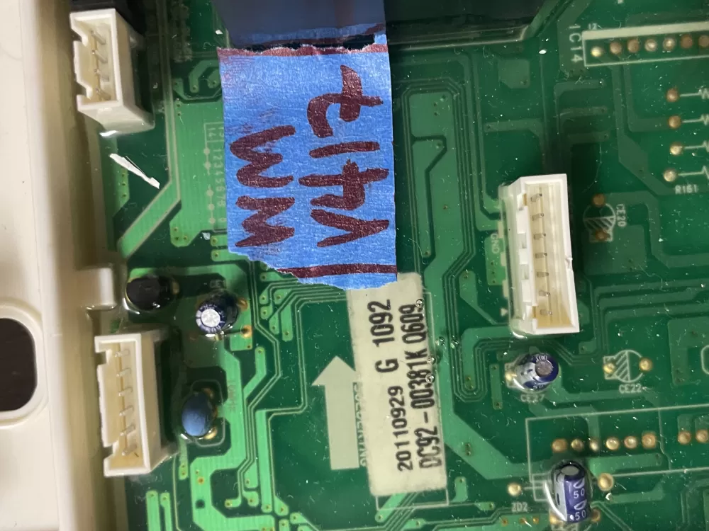 Samsung DC92-00381K AP5324657 Washer Control Board AZ42043 | Wmv417