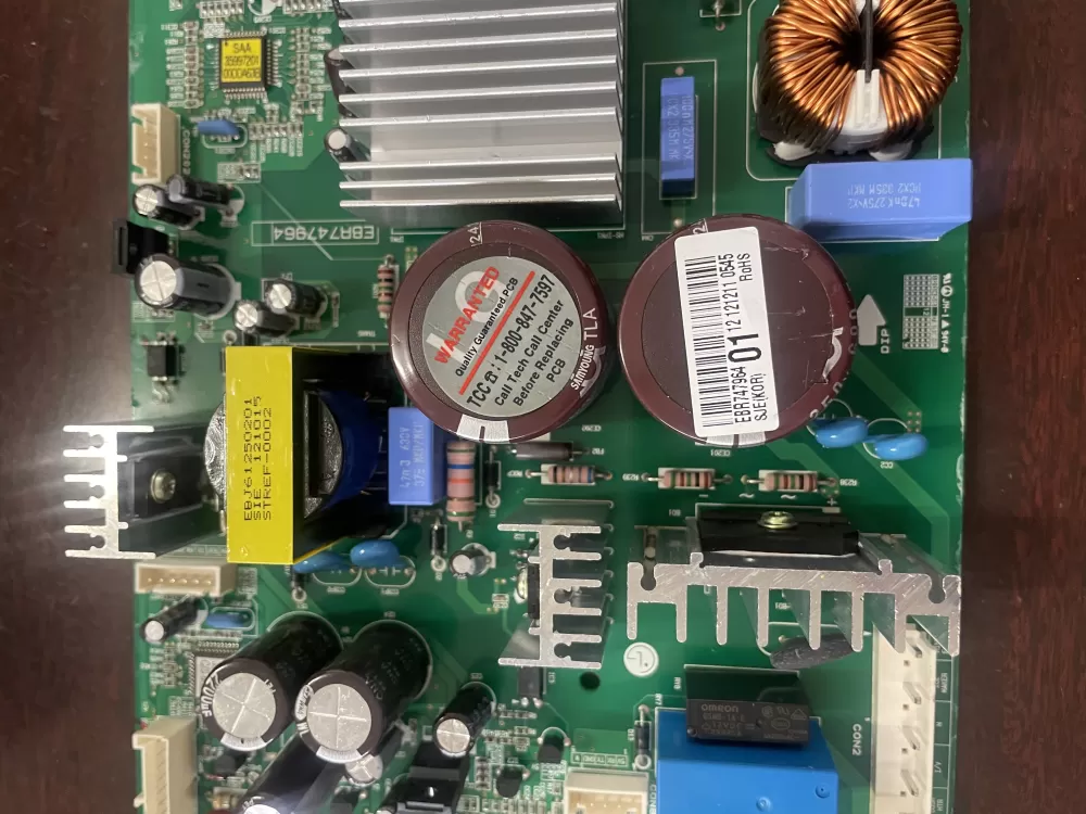 LG EBR74796401 Refrigerator Control Board AZ38695 | KM255