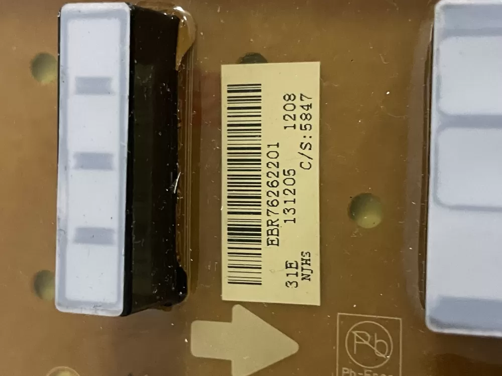 LG EBR76262201 EBR75446006 Washer Control Board AZ80184 | Wmv274