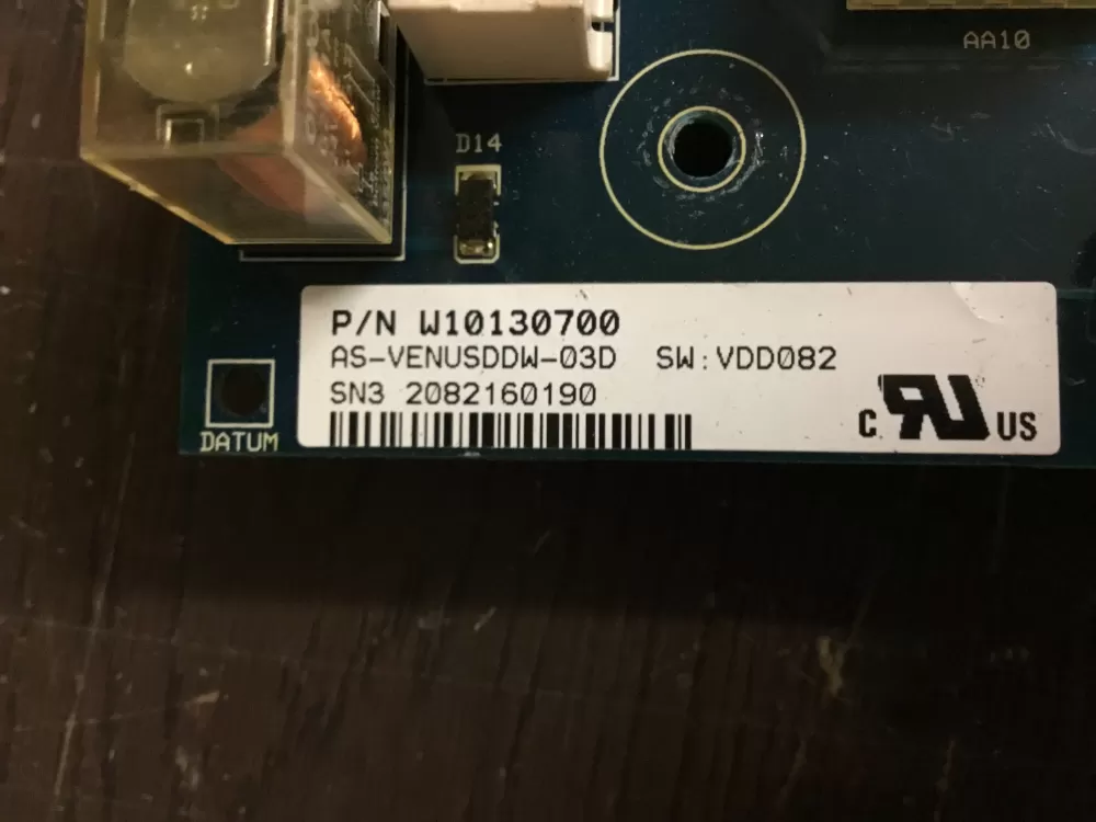 Maytag W10130700 Dryer Control Board UI LCD Display AZ5512 | NR810