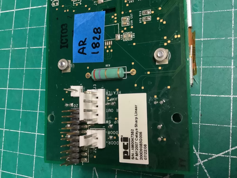 GE 200D9085G006 Refrigerator Control Board AZ201118 | AR1828