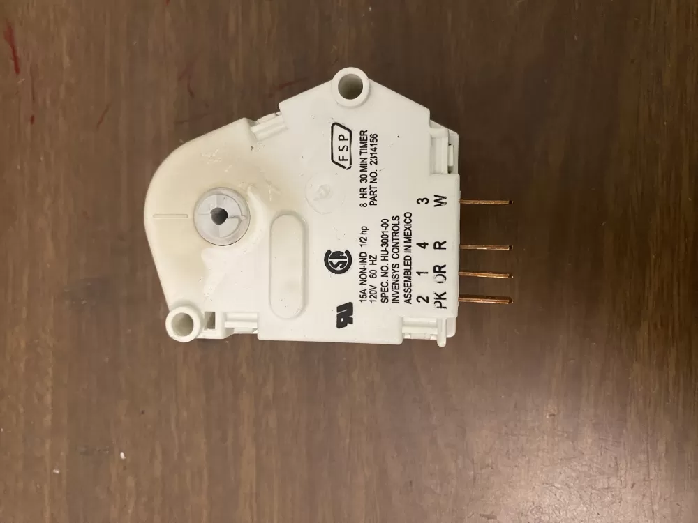 Whirlpool Amana AP6007234 2314156 Refrigerator Defrost Timer AZ100486 | BK565