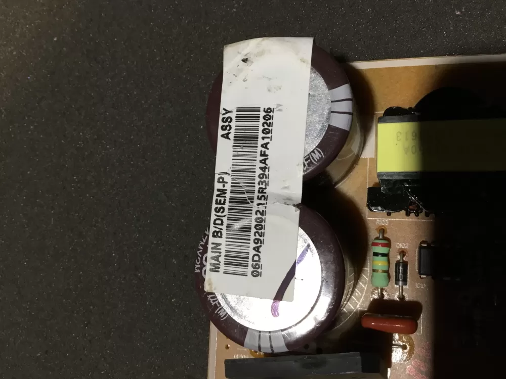 Samsung DA92-00215R Refrigerator Inverter Control Board AZ89957 | NR792