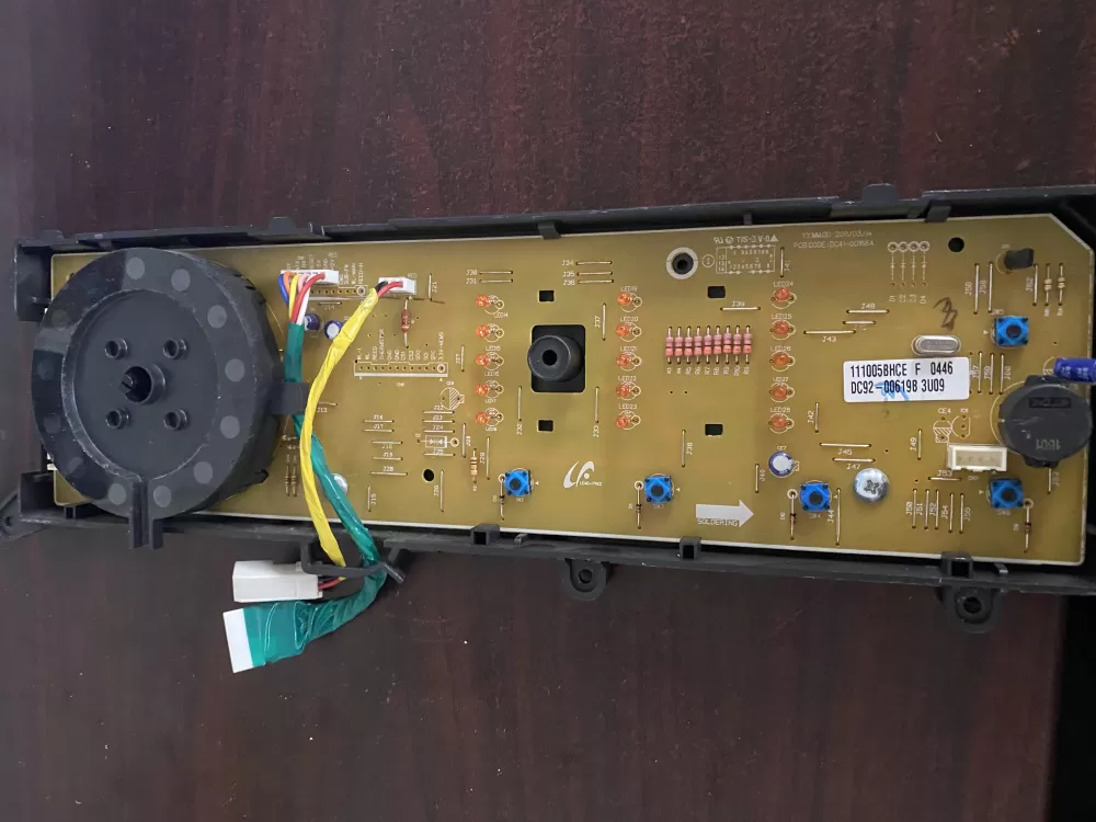 Samsung DC92 00619B DC41 00166A Dryer Control Board AZ32562 | BK1680