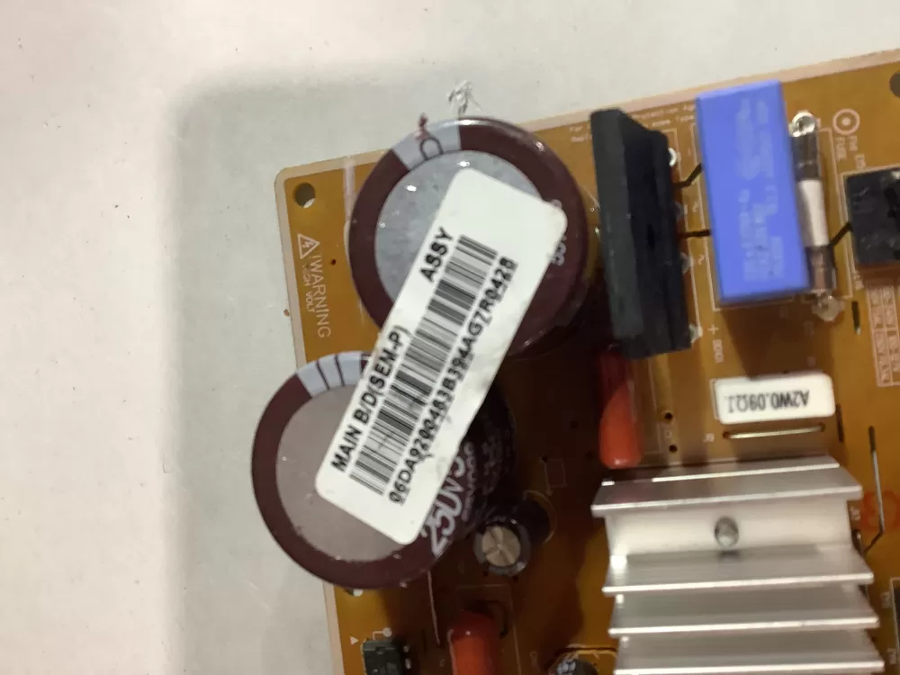 Samsung 00483b Da41 00822a Refrigerator Control Board Inverter AZ183598 | ZC2705