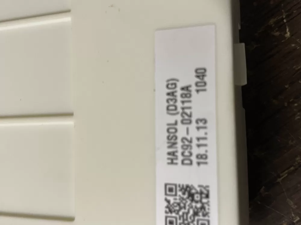 Samsung DC92 02118A Washer Control Board AZ50347 | Wmv458