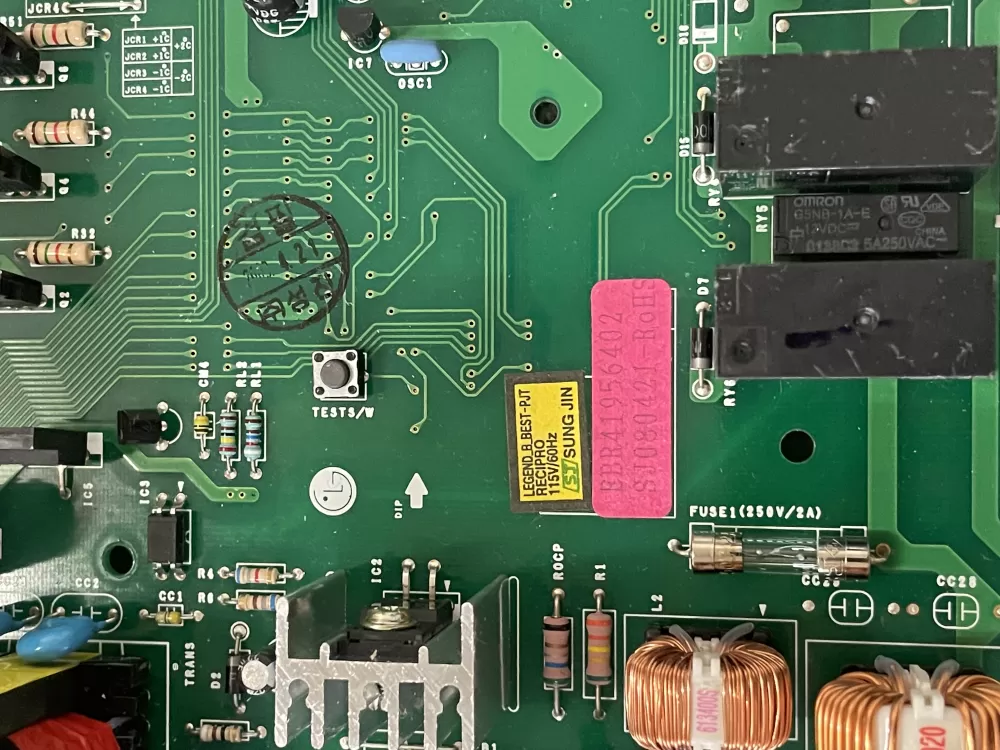 LG EBR41956402  Refrigerator Main Control Board AZ40067 | KM1542