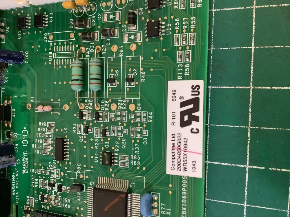 GE 200D6221G028 EBX1110P002 Refrigerator Control Board AZ185415 | NR2720