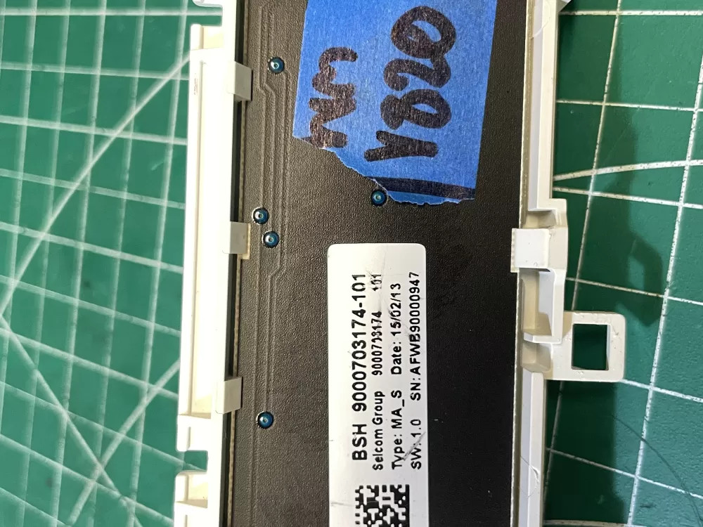 Bosch 9000703174 0074911 Dishwasher Control Board AZ202408 | Wmv820