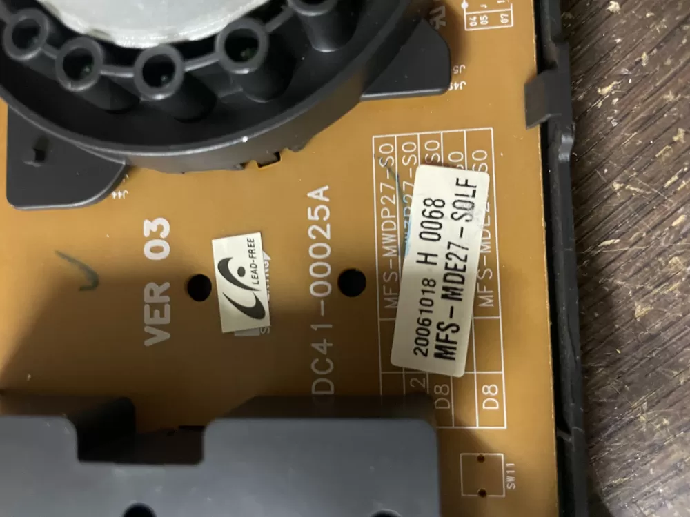Samsung MFS-MDE27-S0 MFS-MDE27-S0LF Dryer Control Board AZ50571 | Wmv460