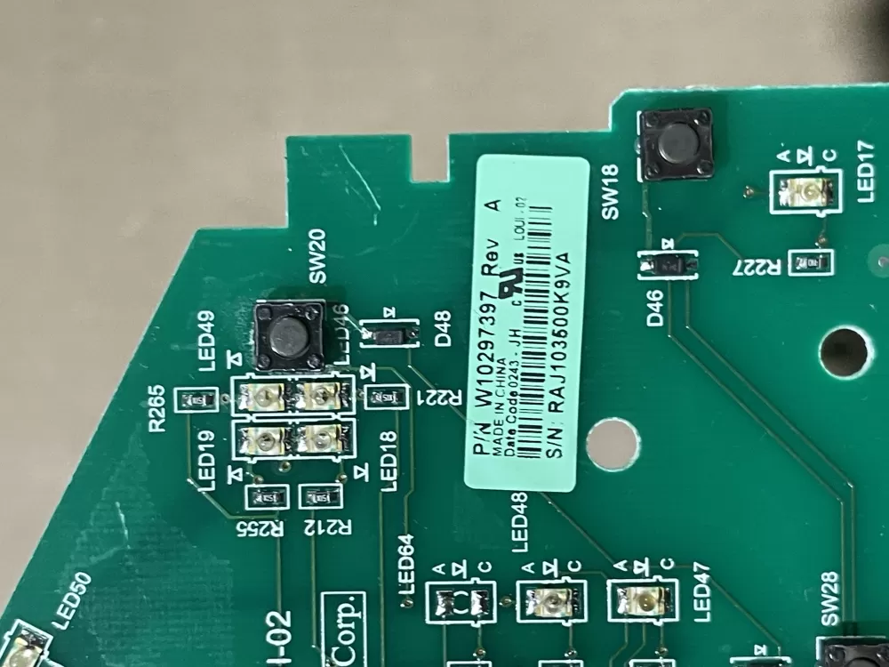 Whirlpool W10297397 WPW10297397 Washer Control Board AZ88616 | Wm2089
