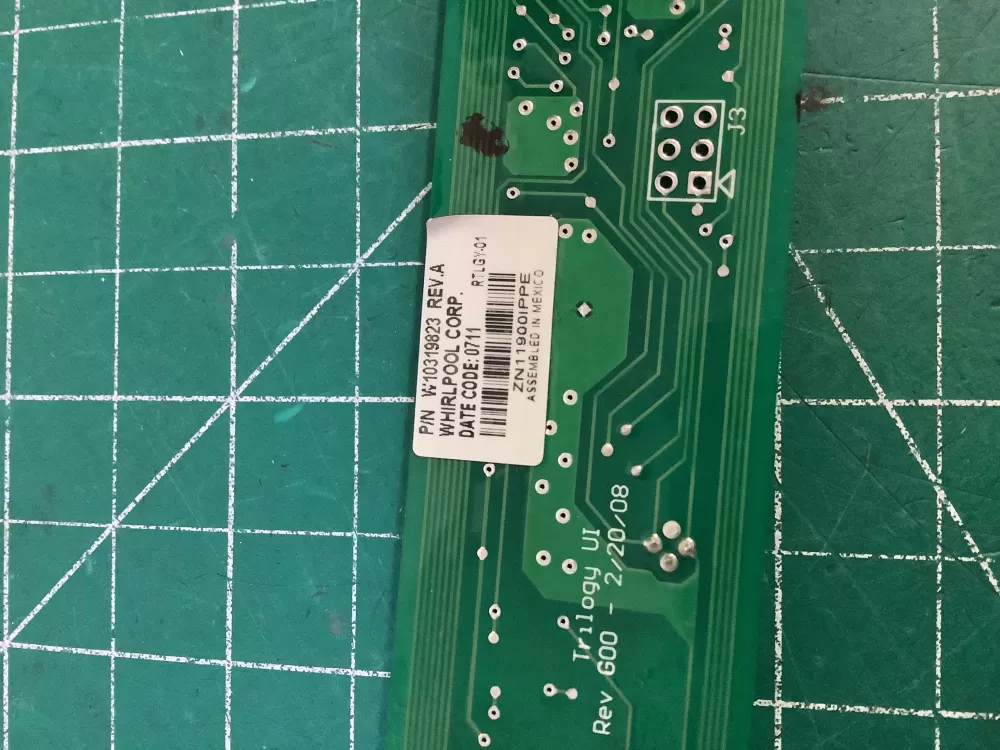 Kenmore WPW10319823 PS11752753 Refrigerator Control Board AZ199026 | NR2754