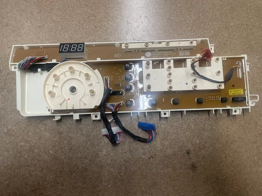 LG 6871EC2041A 6870EC9141A Washer Control Board