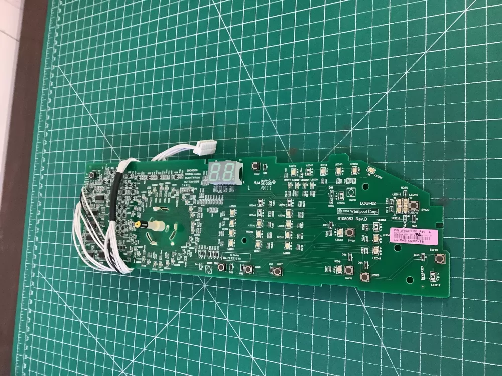 Whirlpool W10399101 Washer Control Board