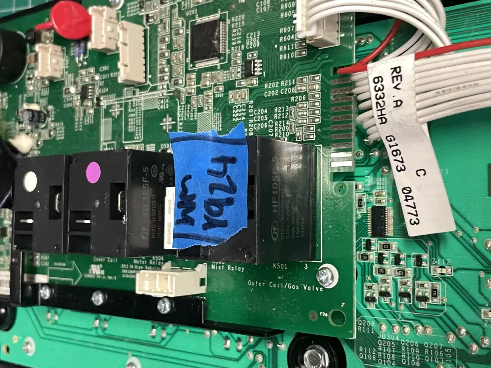 GE 234D2316G003 Dryer Control Board Electronic AZ208658 | Wmv924