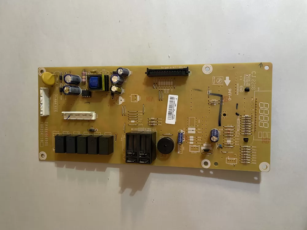 LG  Kenmore EBR80411804  AP7223334  EAX66464901 Microwave Control Board Panel