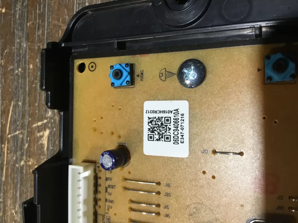 Samsung DC94 06610A Dc92 01802m Washer Control Board Panel AZ59182 | NR2006