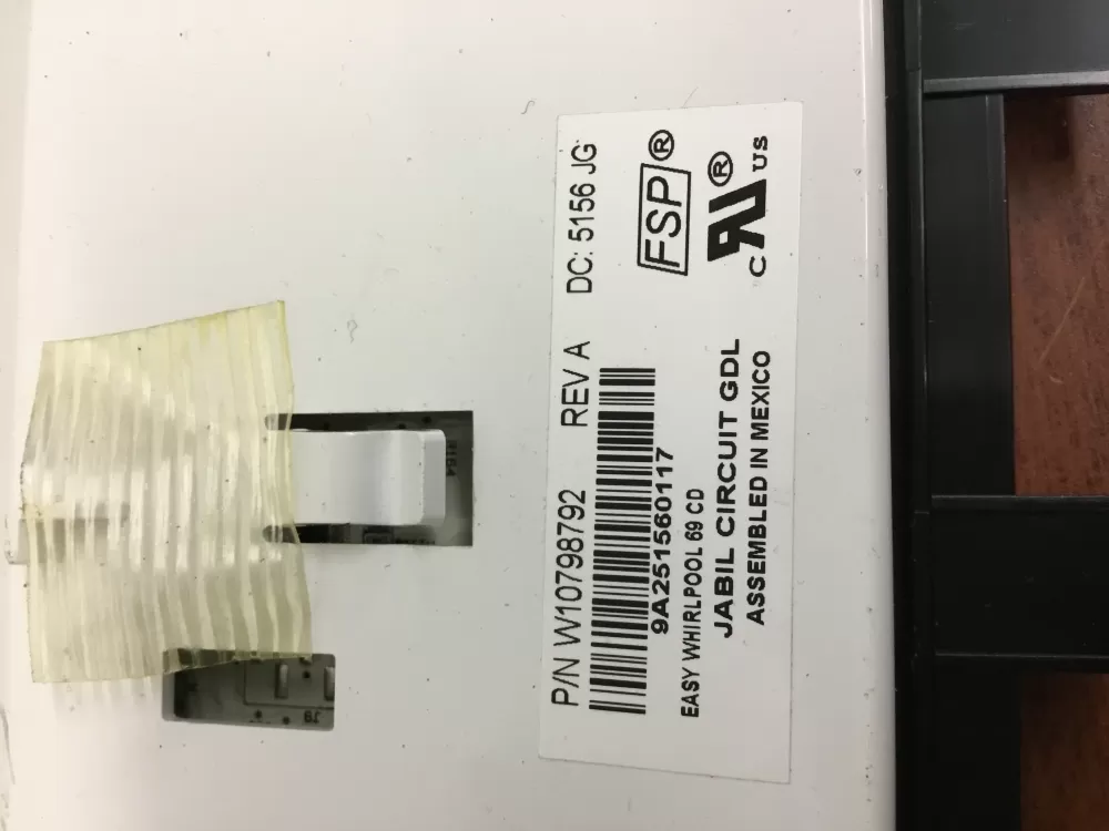 Whirlpool Refrigerator User Interface Control Board AZ31387 | NR1670