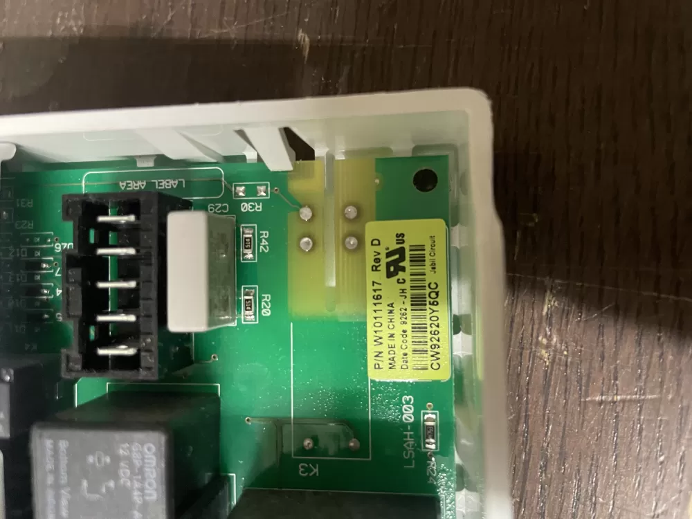 Whirlpool Dryer Control Board WPW10111617 AZ42837 | Wm1717
