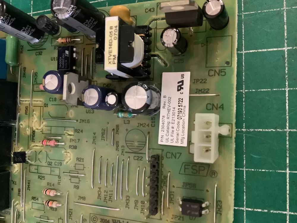 Whirlpool Kenmore WPW10135091 Refrigerator Control Board AZ185176 | NR2719