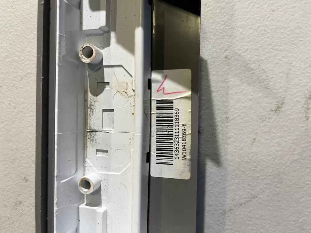 Whirlpool Dishwasher Control Panel  Stainless Steel - W10847804 AZ40758 | V406