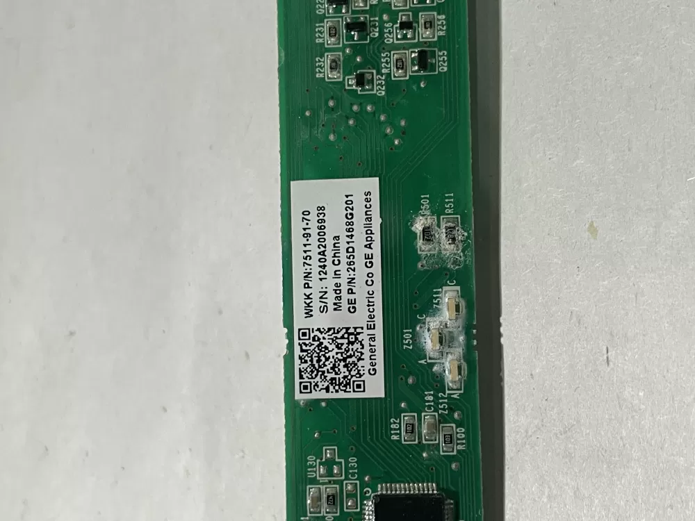 265D1468G200  265D1468G201 GE Dishwasher Control Board AZ163914 | Wm200