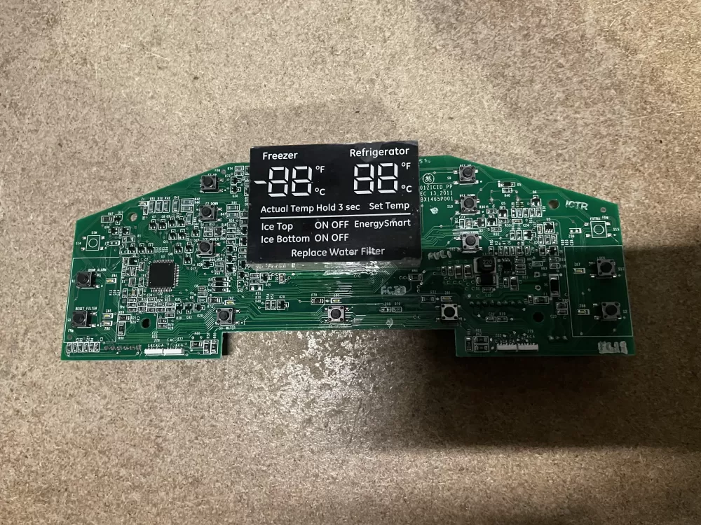 GE 100027 Refrigerator Control Board French Door Dispenser AZ25910 | KM79