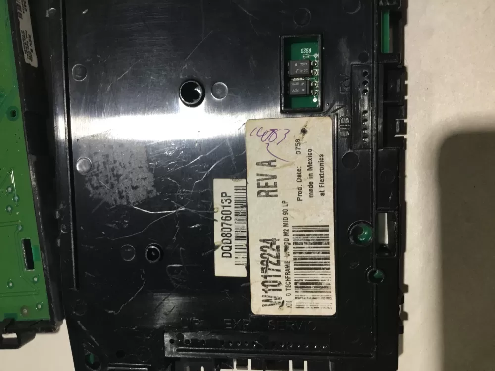 Kenmore W10023340 W10339949 Dryer Control Board Interface AZ155082 | BG2531