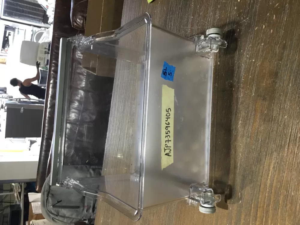 LG Kenmore AJP73596405 Refrigerator Left Crisper Drawer