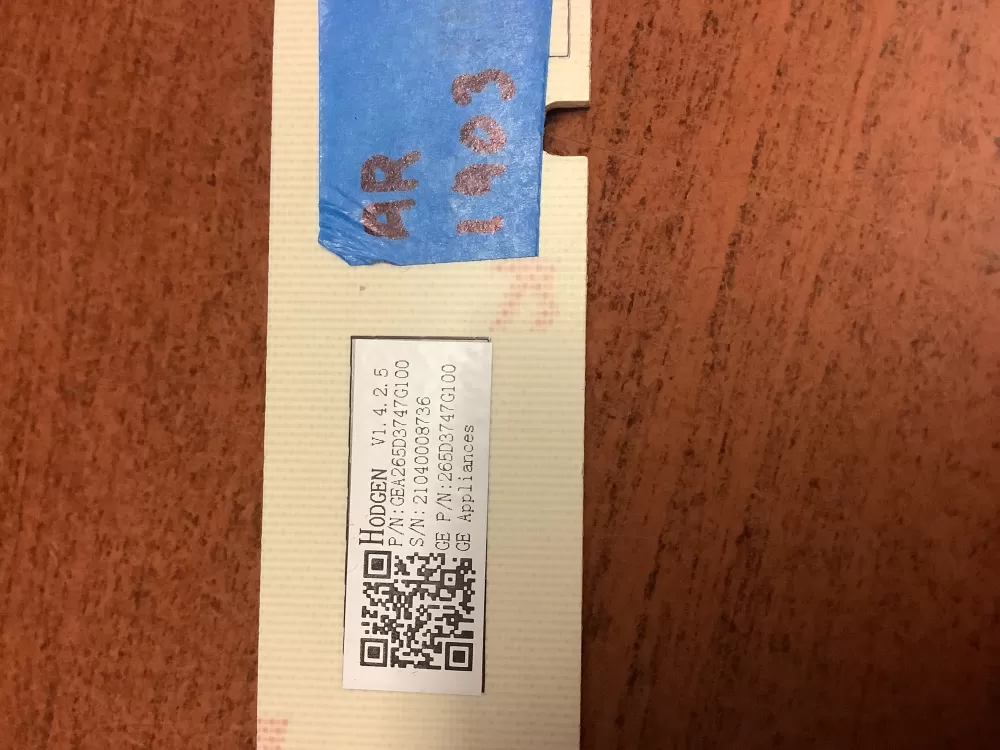 GE Configured Service UI Control Board AZ195702 | AR1903