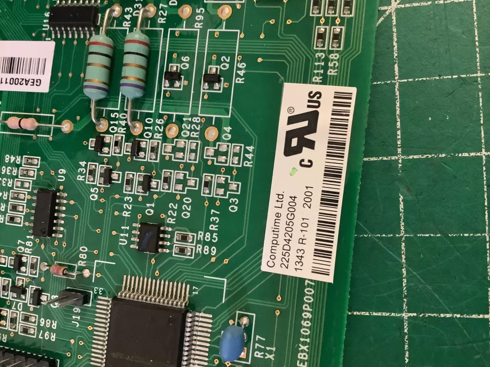 GE 225D4205G004 EBX1069P007 Refrigerator Control Board AZ196523 | NR307