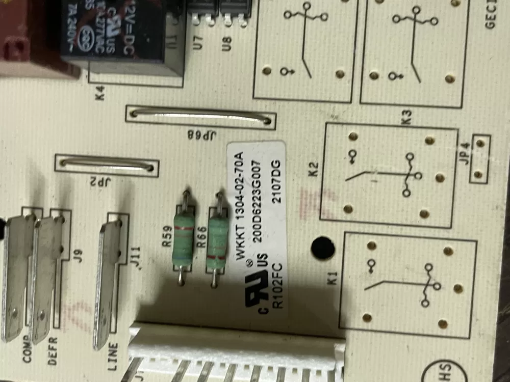 GE 200D6223G007 Refrigerator Control Board AZ45616 | Wm1770