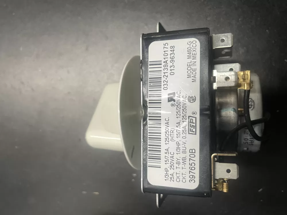 Whirlpool 3976570 PD00003512 3406708 WP3976570 Dryer Timer AZ14623 | 919