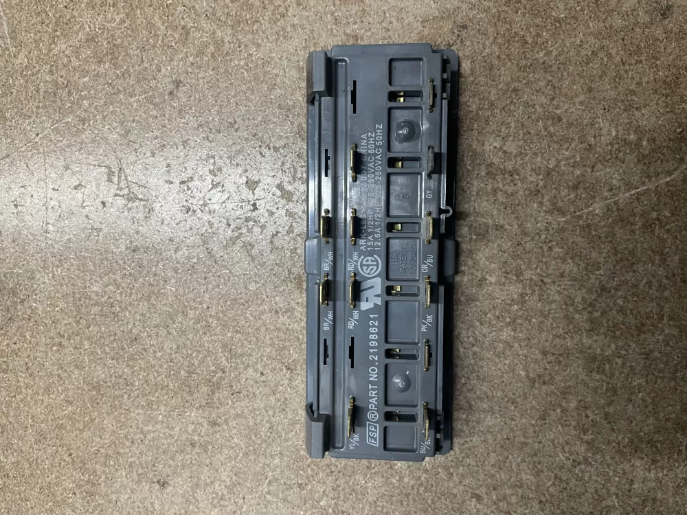 Whirlpool Maytag 2198621 Refrigerator Control Board Dispenser AZ14159 | KM779