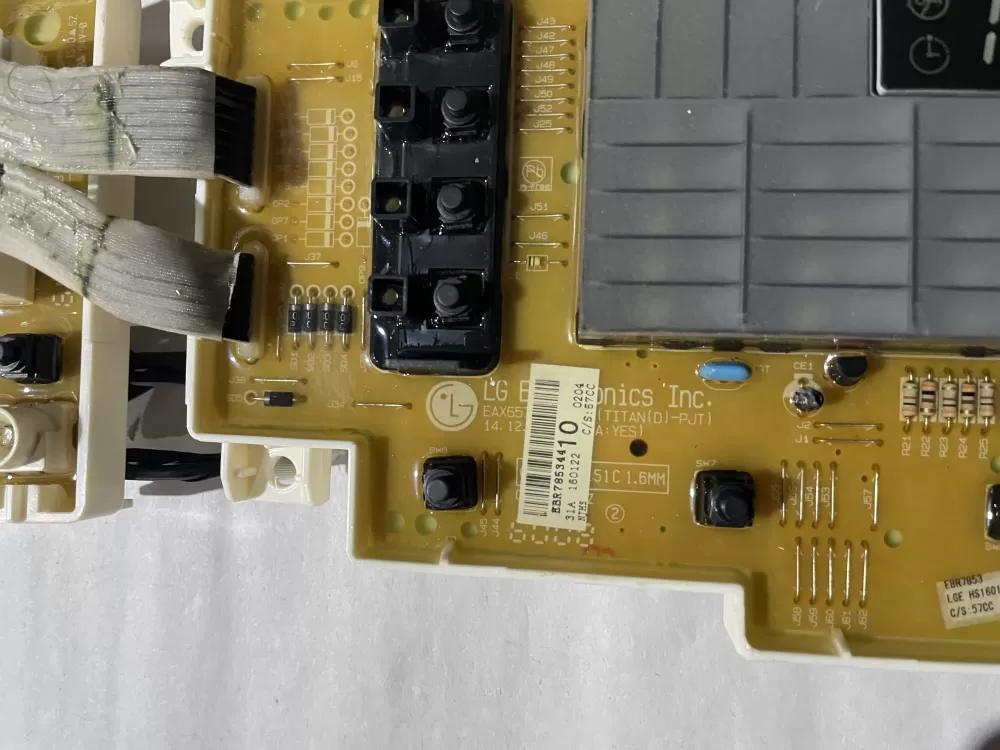 LG EBR78534410 Washer Control Board Display AZ209122 | KMV837
