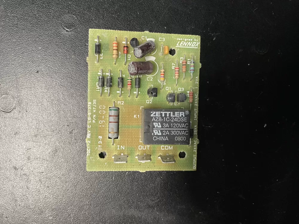 Lennox 47J35 C Rev Lb-61378 Timed Off Control Board AZ1054 | KM1416