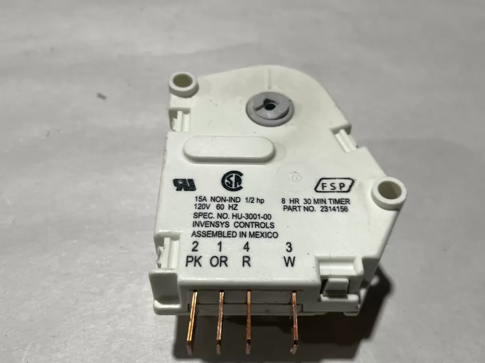 Whirlpool Amana AP6007234 2314156 Refrigerator Defrost Timer AZ118501 | Wm1111