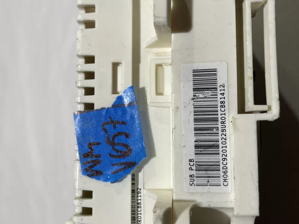 Samsung DC92 01022B DC9201022B Washer Control Board AZ156088 | Wmv657