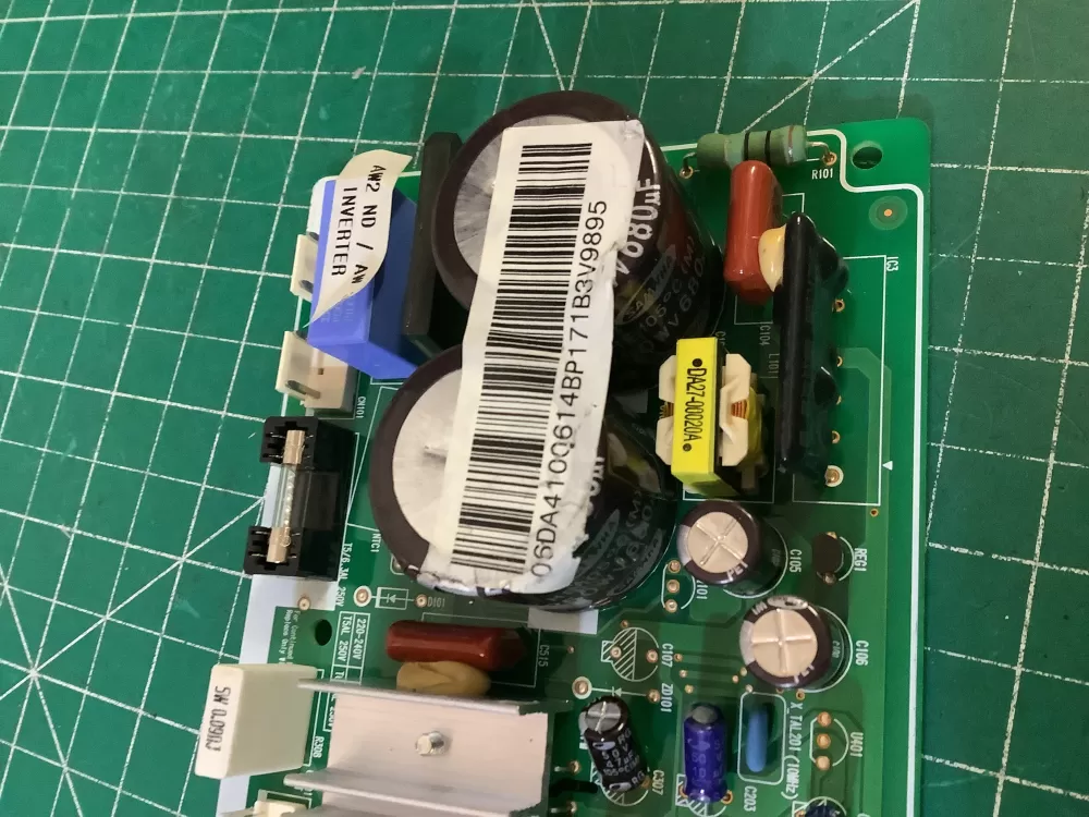 Samsung DA41 00585A 00614B Refrigerator Control Board Inverter AZ189496 | NR2530