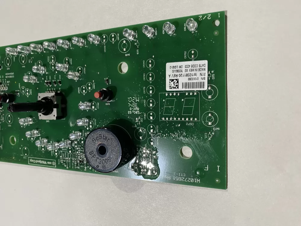 Whirlpool W10581120 Washer Control Board