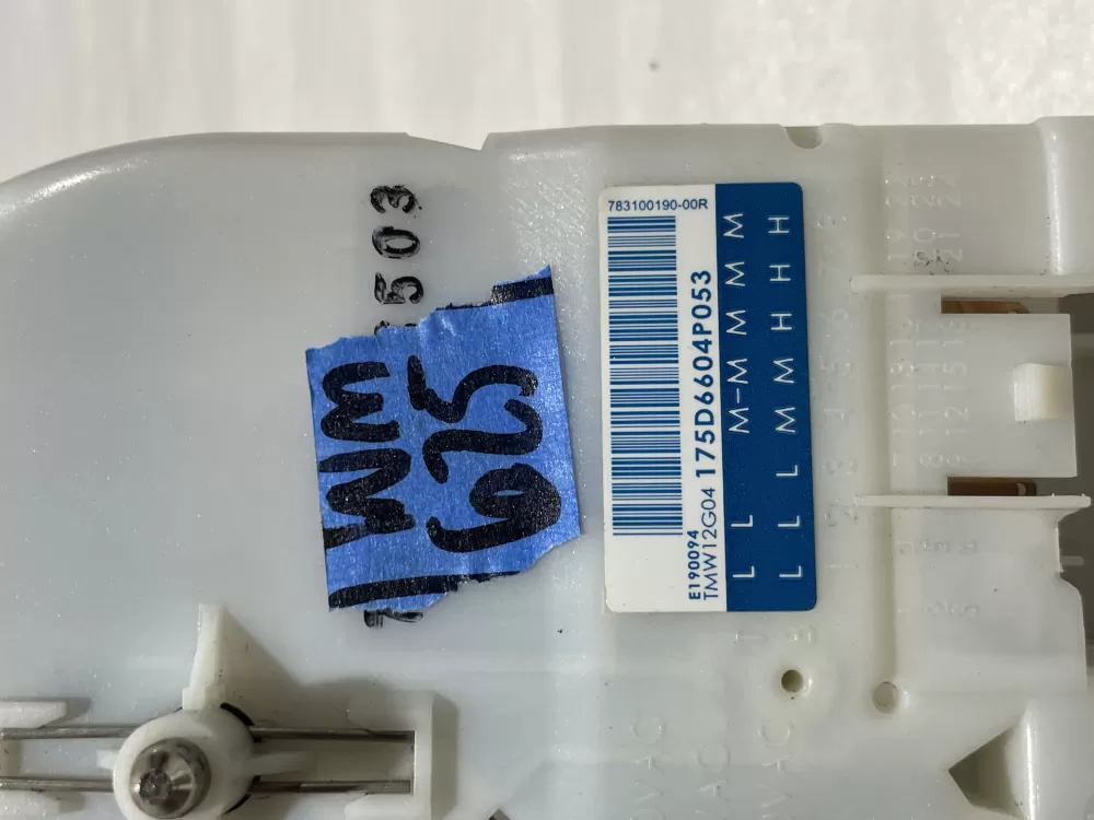 GE WH12X10527 175D6604P053 Washer Timer AZ113693 | Wm625