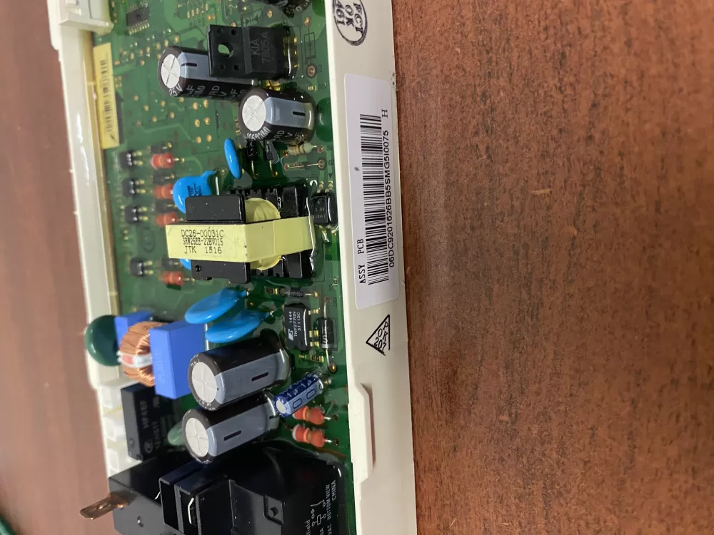 Samsung DC92 01626B DC9201626B Dryer Control Board AZ61360 | BK1974
