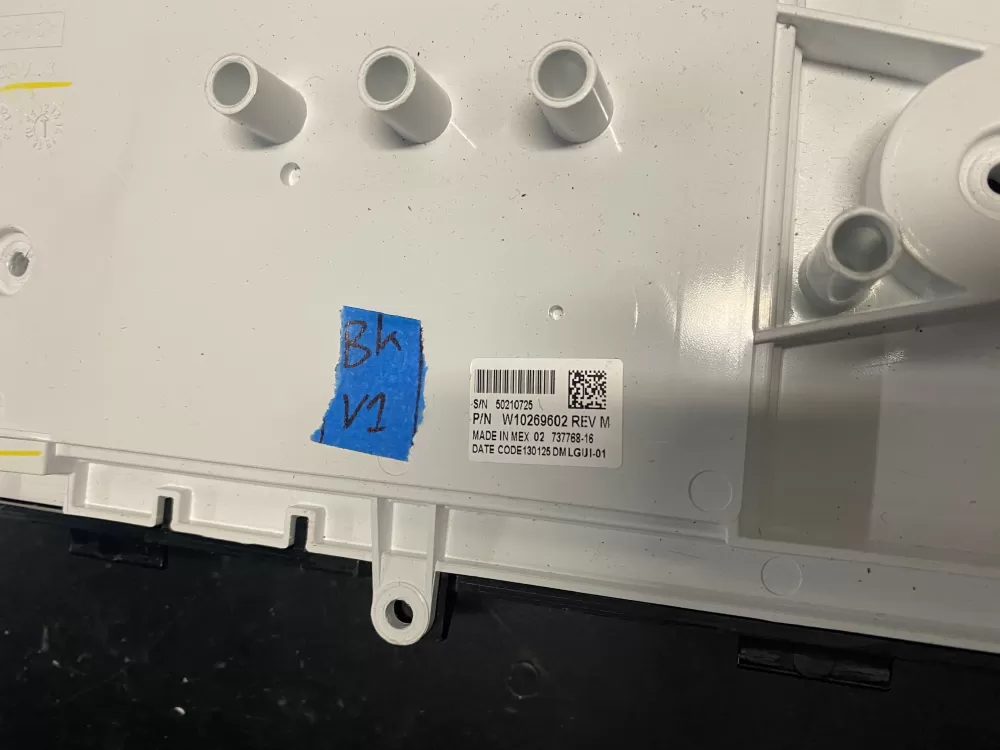 Whirlpool WPW10269602 Washer Control Board Interface AZ13074 | BKV1
