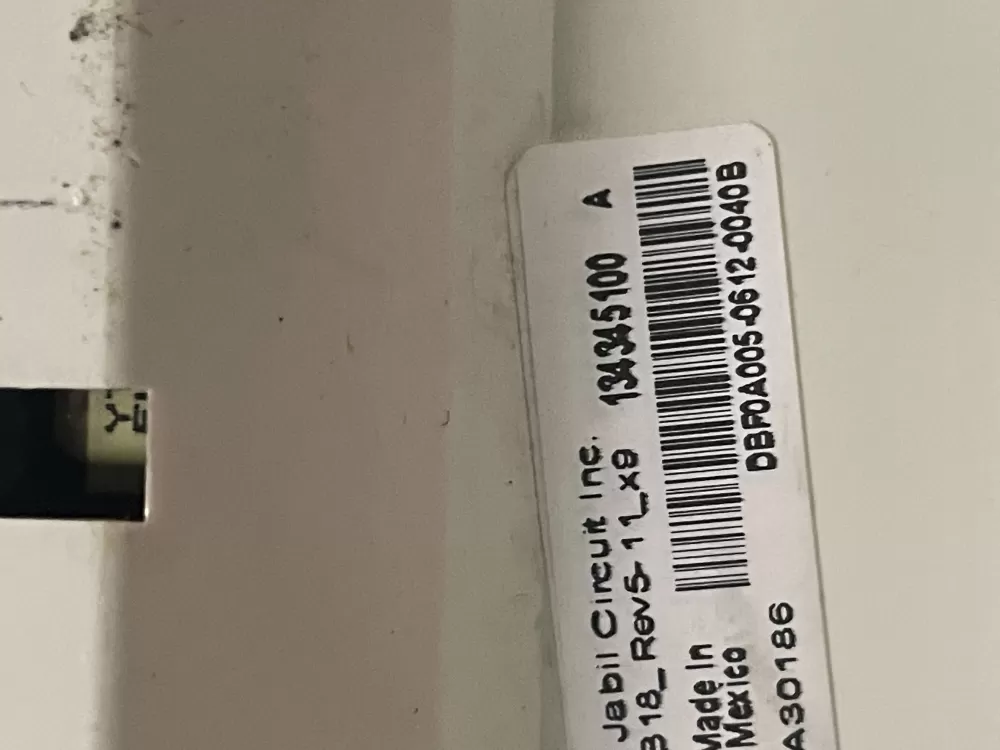 Samsung Frigidaire Electrolux 134345100 Washer Control Board AZ26783 | WMV223