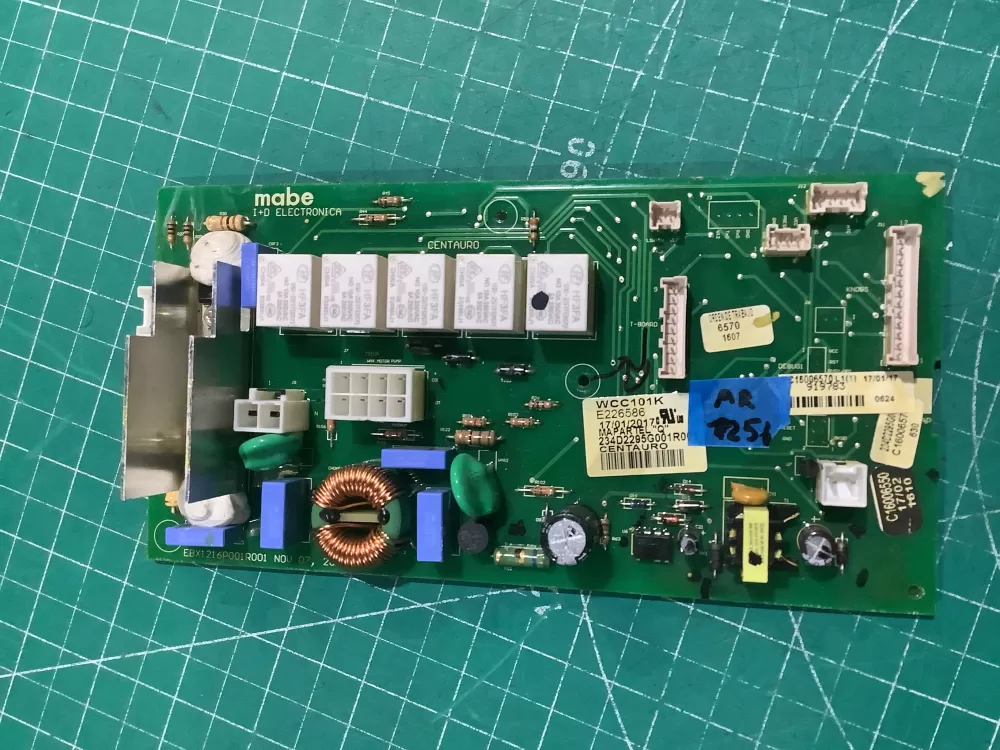 GE Hotpoint WCC101K Washer Control Board AZ227751 | AR1256