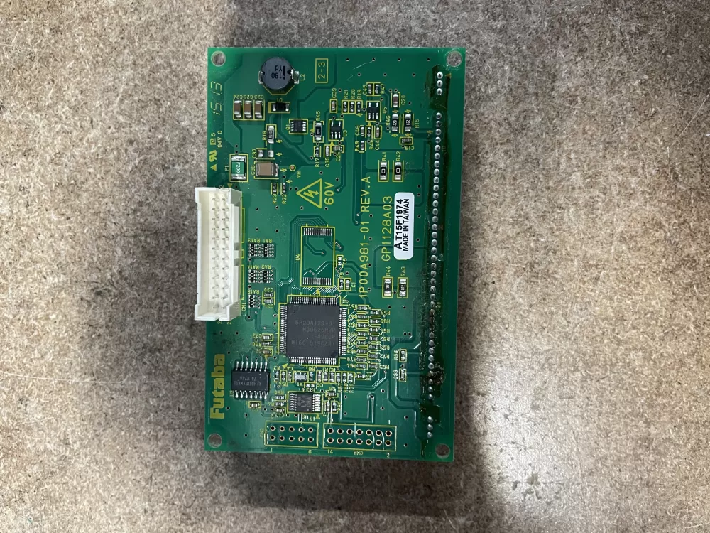 GE Microwave Control Board Vf Display - Gp1128a03 AZ17203 | KM1362