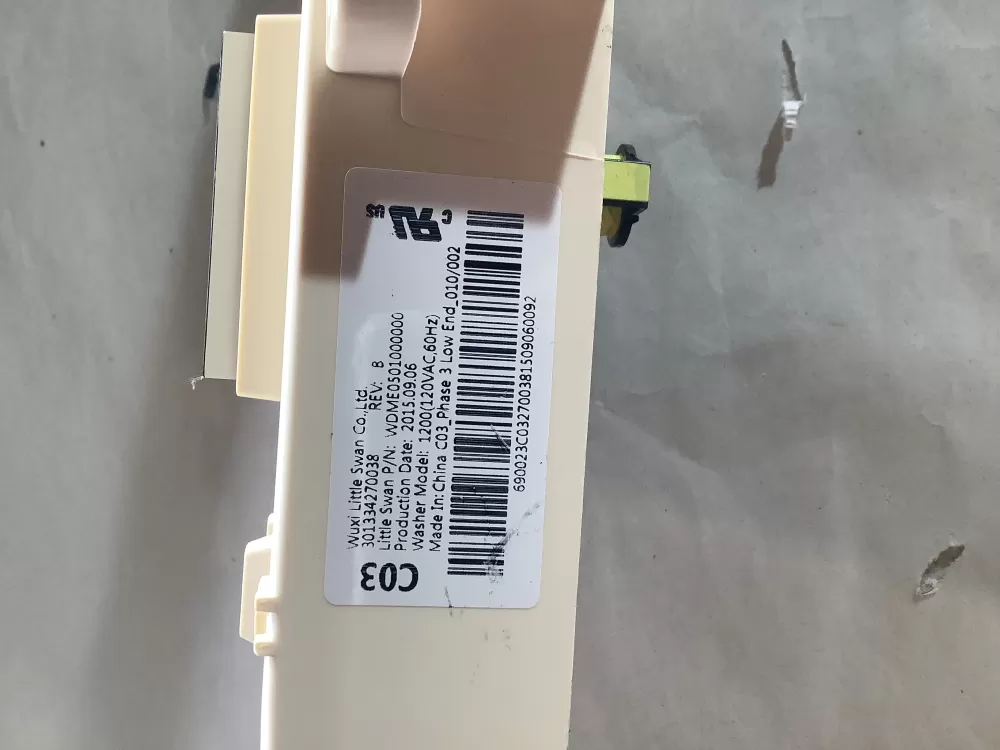 GE WDME0501000000 301334270038 Washer Control Board AZ150404 | BGV772